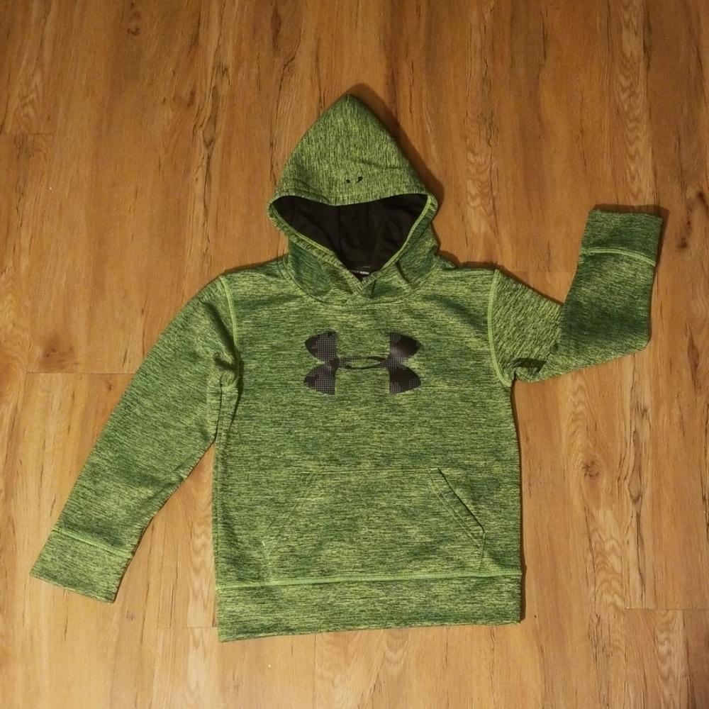 Under Armour Hoodie Green Boys